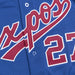 Vladimir Guerrero Montreal Expos MLB Mitchell & Ness Men's Royal Blue 2002 Authentic BP Jersey
