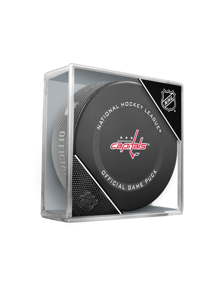 Washington Capitals NHL Inglasco Officially Licensed Game Hockey Puck