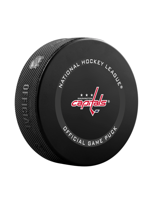 Washington Capitals NHL Inglasco Officially Licensed Game Hockey Puck