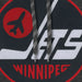 Winnipeg Jets NHL Bulletin Men's Charcoal Express Twill Logo Hoodie