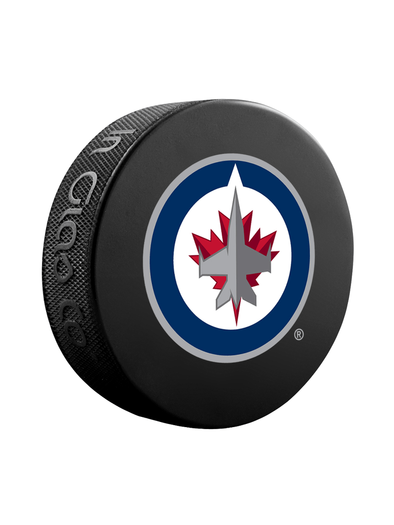 Winnipeg Jets NHL Inglasco Basic Souvenir Hockey Puck