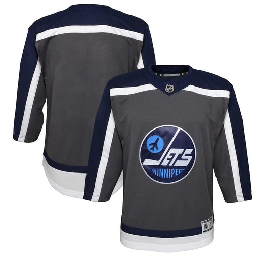 Winnipeg Jets NHL Outerstuff Youth Grey 2020/21 Special Edition Premier Jersey