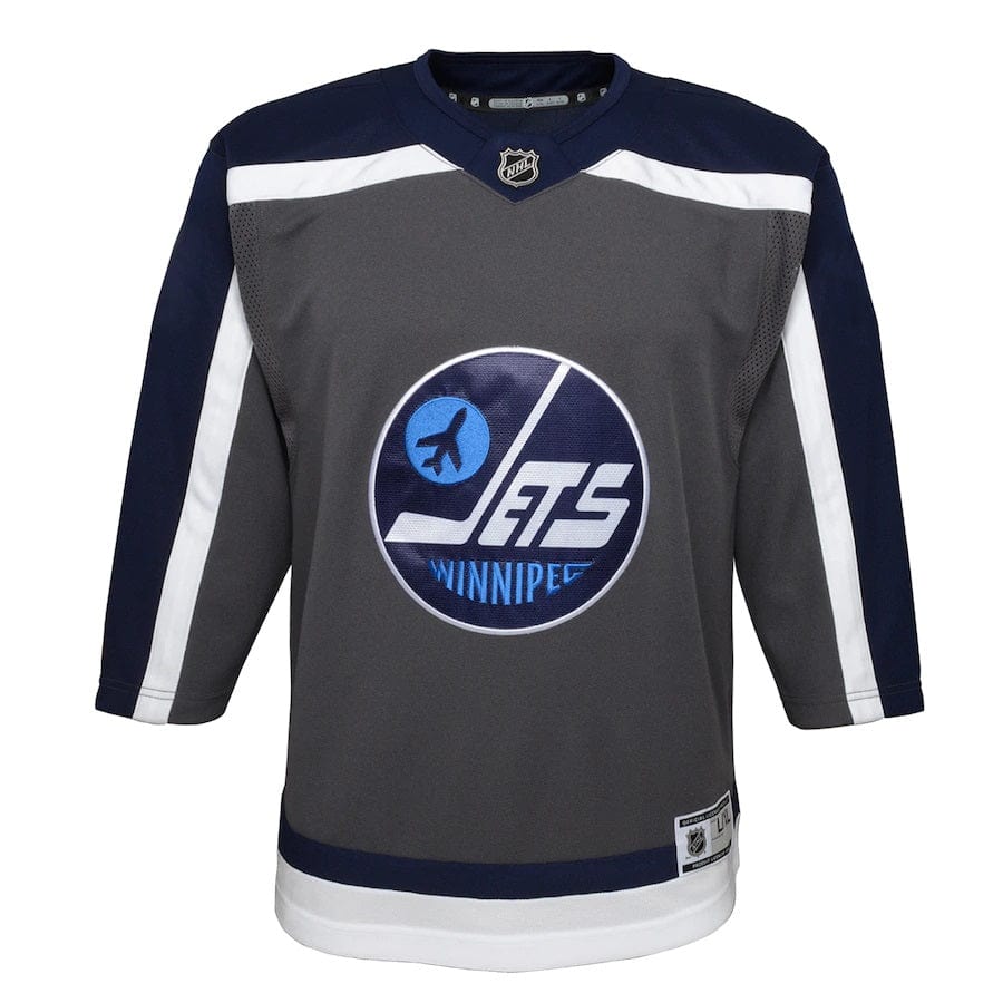 Winnipeg Jets NHL Outerstuff Youth Grey 2020/21 Special Edition Premier Jersey