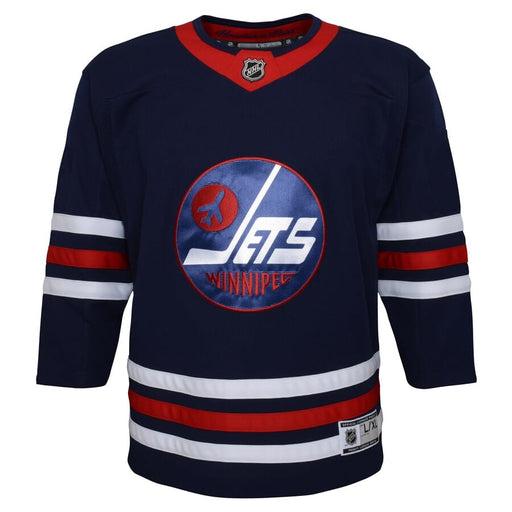 Winnipeg Jets NHL Outerstuff Youth Navy Alternate Premier Jersey