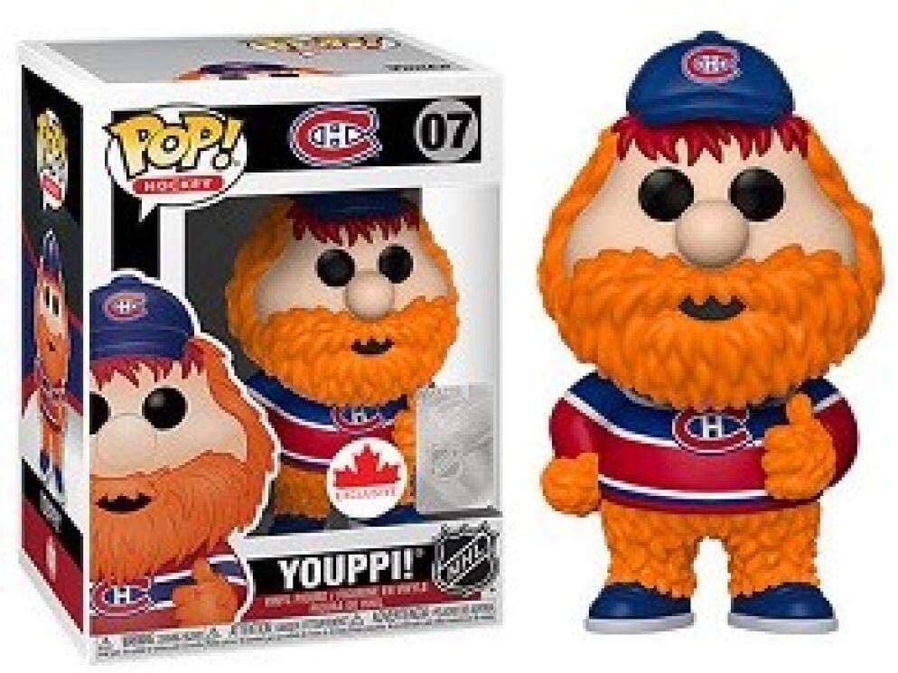 Montreal Canadiens Youppi Mascot 10 NHL Plush Bleacher Creature